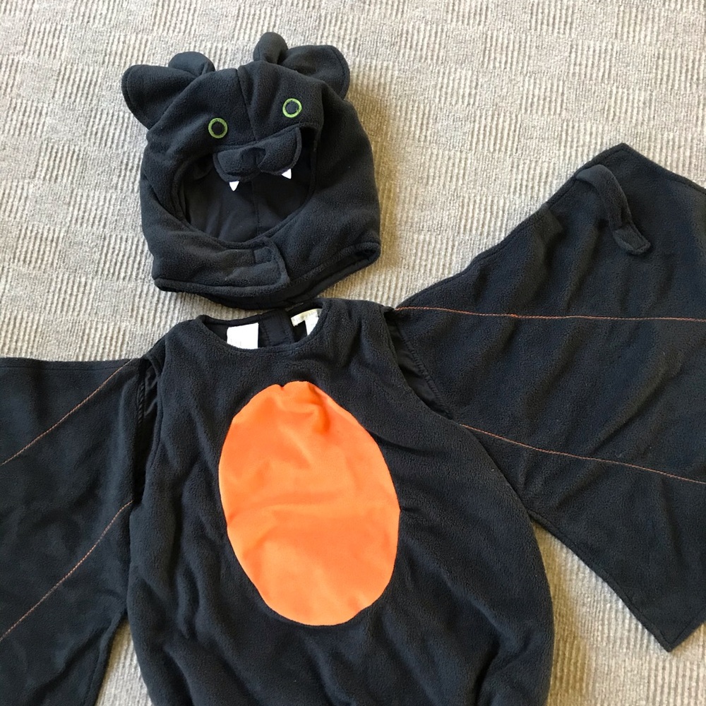 Pottery Barn Kids Halloween Bat Costume 4-6